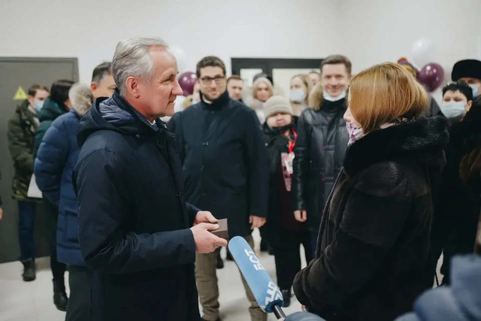 Ключи от квартир дольщикам вручал лично мэр Уфы Сергей Греков