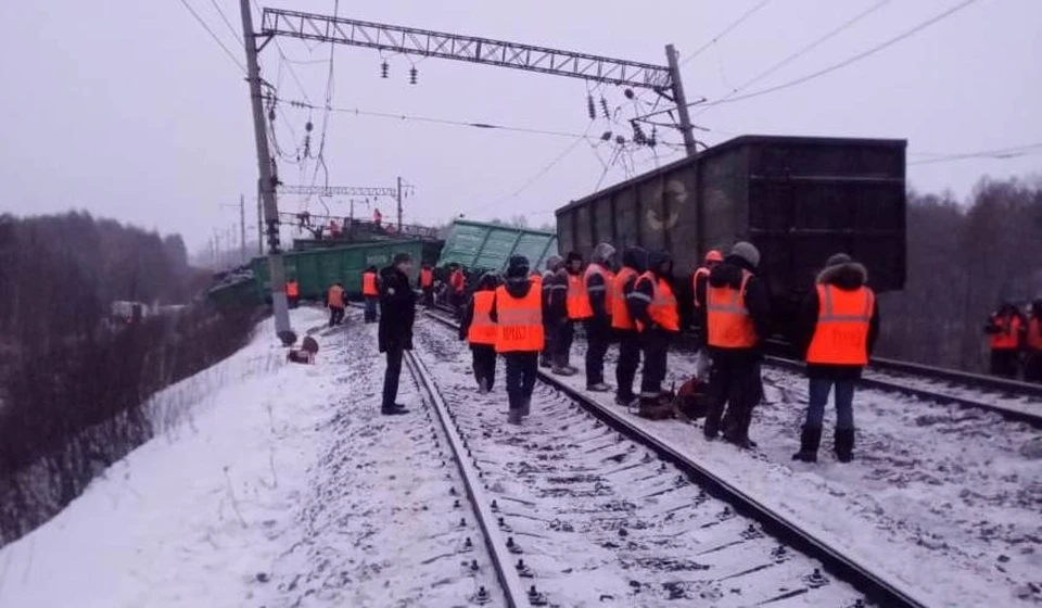 Последствия схода сейчас восстанавливают. Фото: ГУ МЧС России по Амурской области