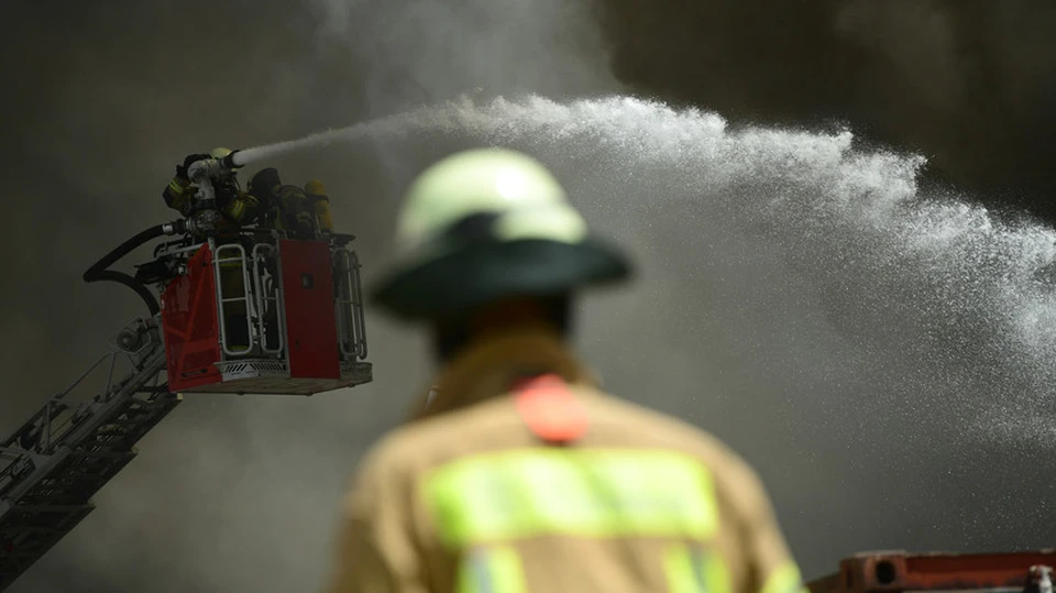 В Техасе не смогли потушить пожар из-за замерзших гидрантов