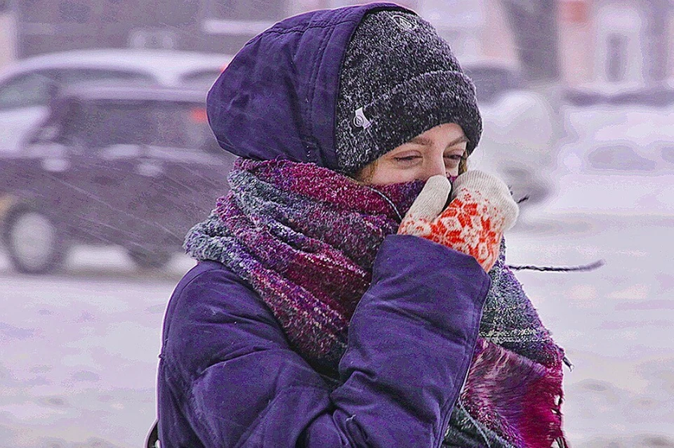 Аномальные морозы до -40 пришли в Нижегородскую область ночью и утром 23 февраля