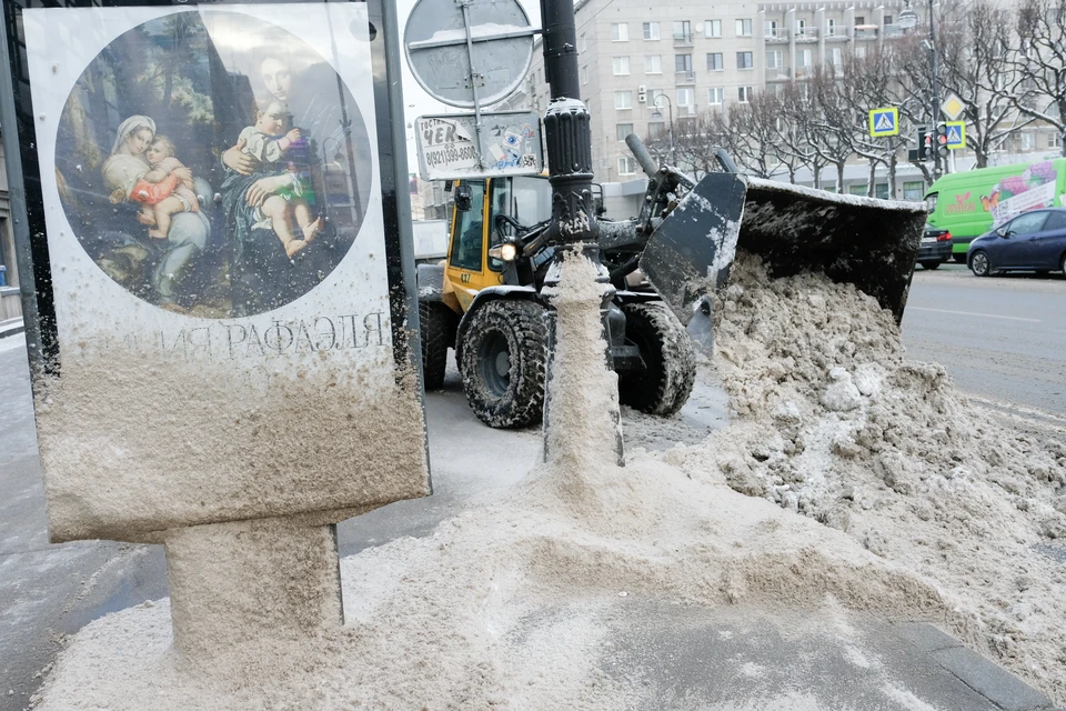 Удивительно, но половина петербуржцев довольна уборкой города от снега.