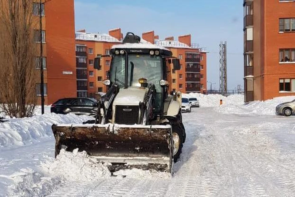 Своевременная уборка снега – важнейший показатель качества работы УК.