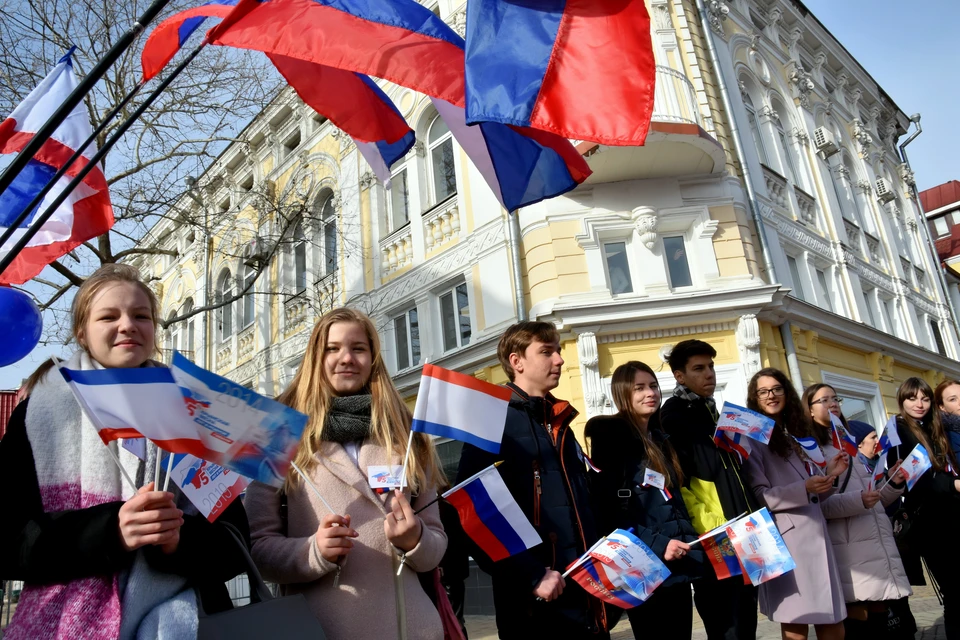 Весна 2014 года - в сердце каждого россиянина.