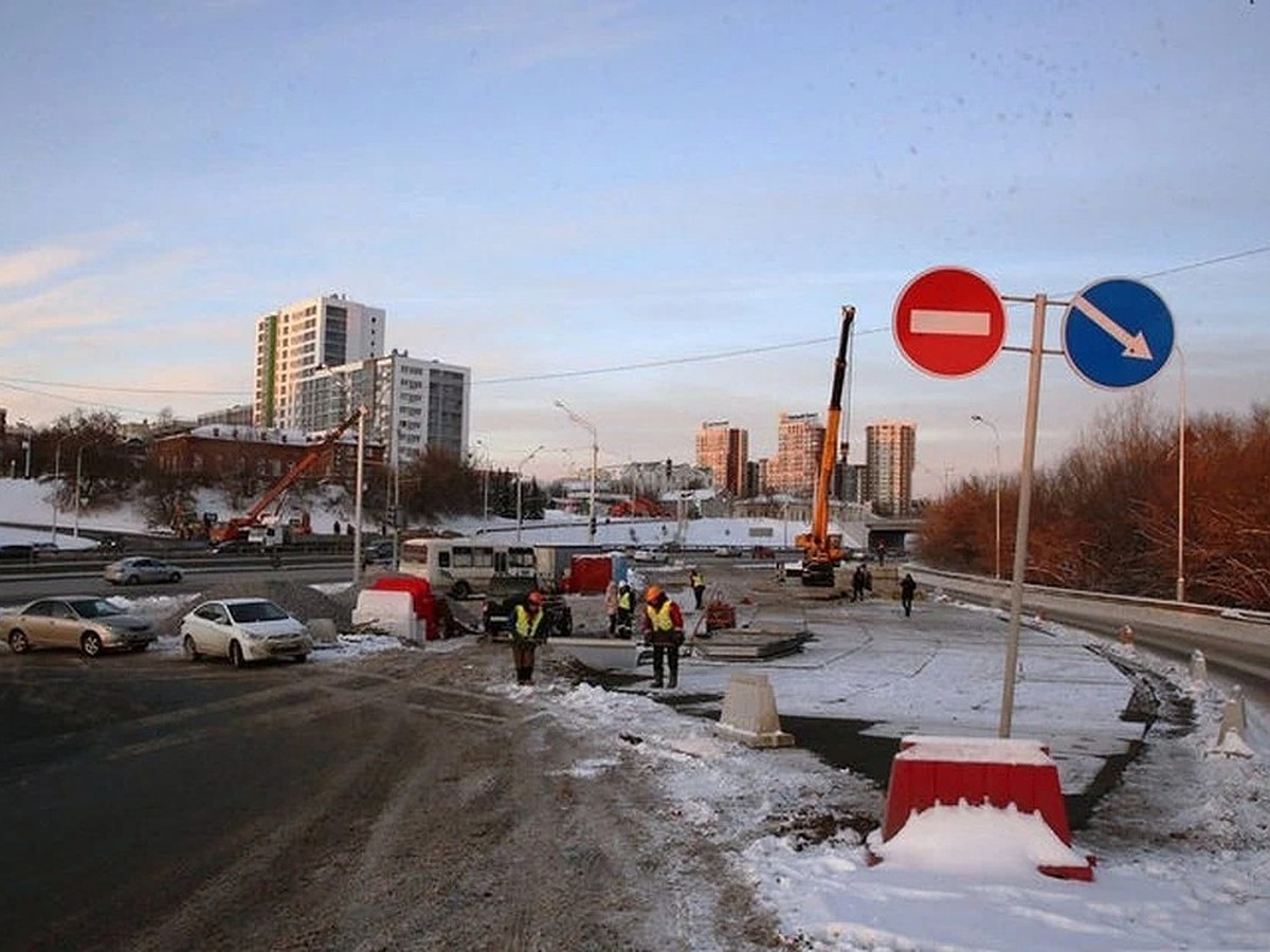 В Уфе участок на проспекте Салавата Юлаева будут перекрывать по ночам до  апреля - KP.RU