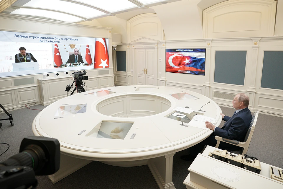 Первая в Турции атомная электростанция «Аккую» должна заработать в 2023 году. Фото: Алексей Дружинин/ТАСС