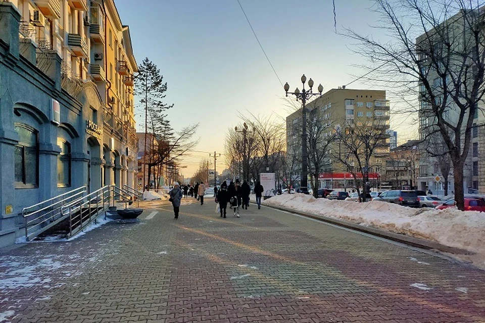 Погода на 12 марта в Хабаровске: днем потеплеет до +4 градусов