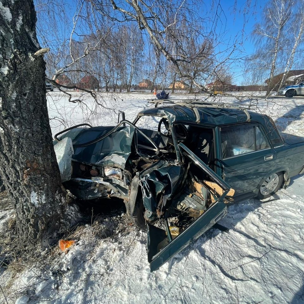 В Орловском районе погиб водитель «ВАЗа», врезавшегося в дерево - KP.RU