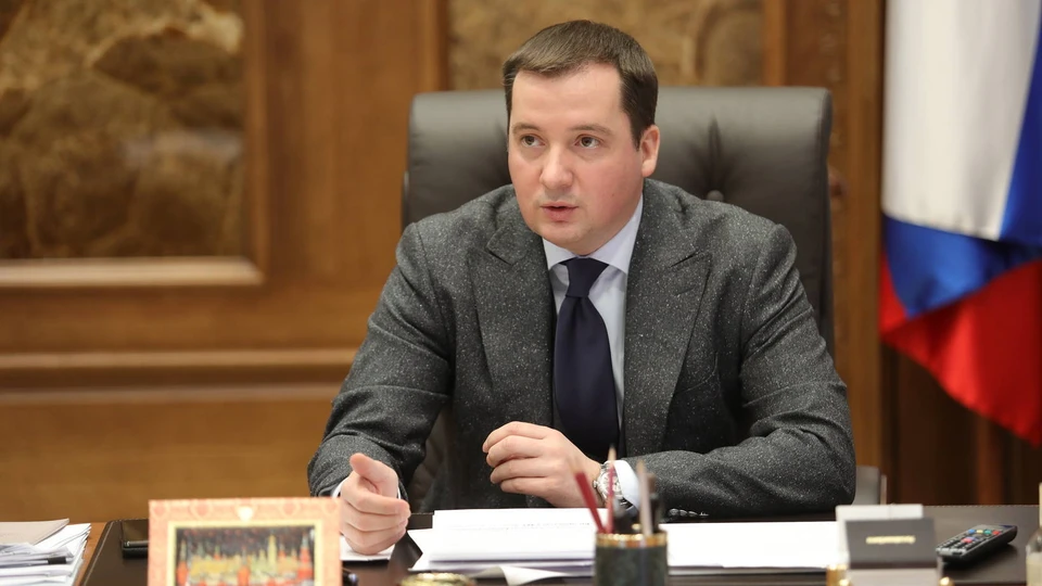 Губернатор Александр Цыбульский рассказал, какие отрасли в регионе в прошлом году были наиболее привлекательными для инвесторов. Фото: губернатора и правительства Архангельской области/И. Малыгин.