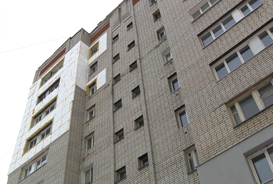 Стены многоэтажки в Приокском районе утеплили после предостережения Госжилинспекции.