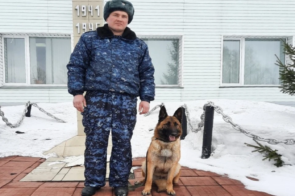 В Новосибирске служебная собака пресекла передачу запрещенных веществ заключенным. Фото: ГУФСИН РФ по НСО.