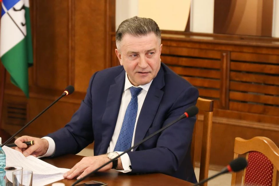 Андрей Шимкив возглавляет Совет по взаимодействию Заксобрания с представительными органами муниципальных районов и городских округов Новосибирской области. Фото: Законодательное собрание Новосибирской области.