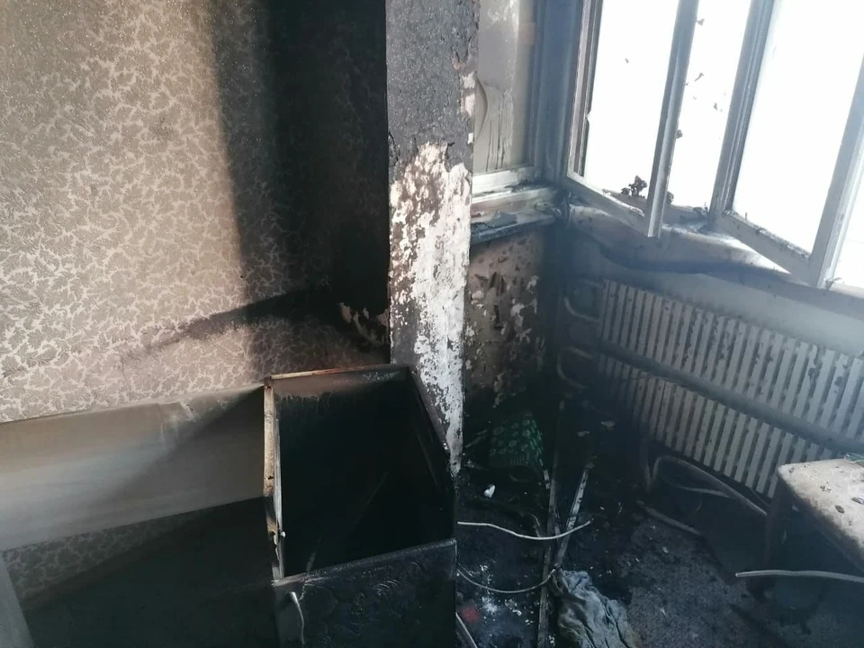 Пожар произошёл в ночь на 29 марта