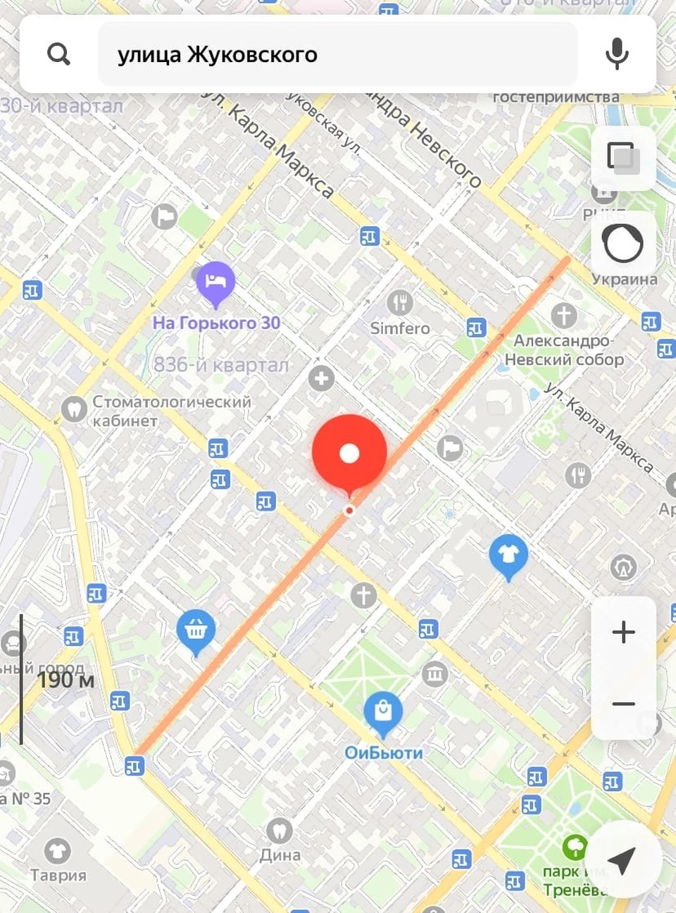 Движение транспорта по улице Жуковского закрыли с 27 марта