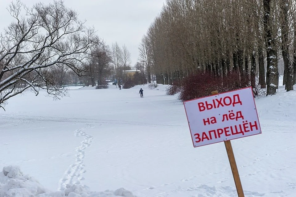 Спасатели помогли мальчику, провалившемуся под лед
