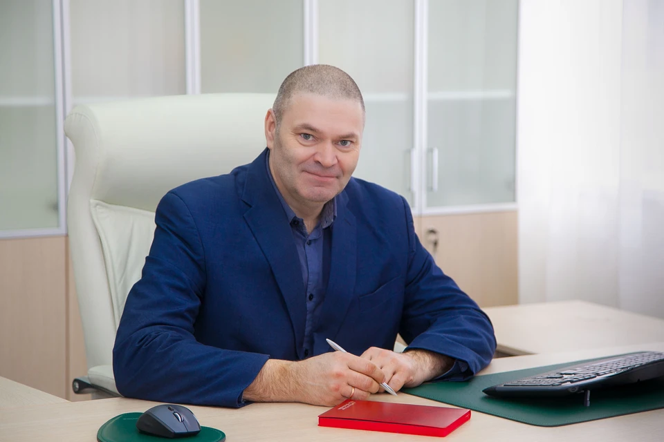 Генеральный директор ООО «Бентонит Хакасии» Олег Турбин. Фото предоставлено компанией