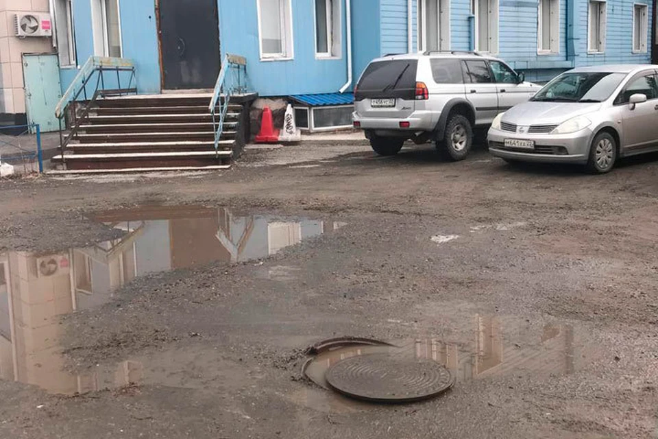 Опасный люк.