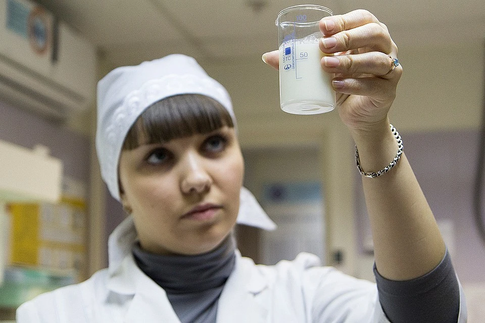 Молочные продукты не прошли проверку качества