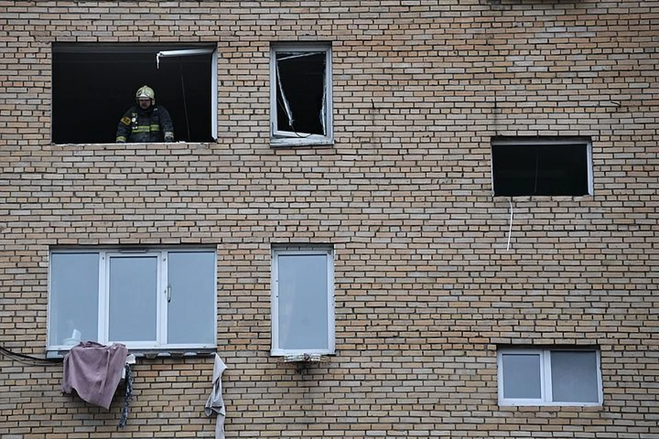 Пожар случился в пятиэтажке
