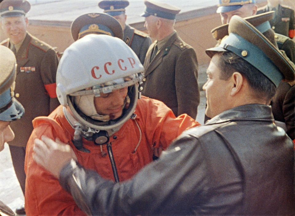 Первый космонавт Земли Юрий Гагарин. Фото: Репродукция Фотохроники ТАСС