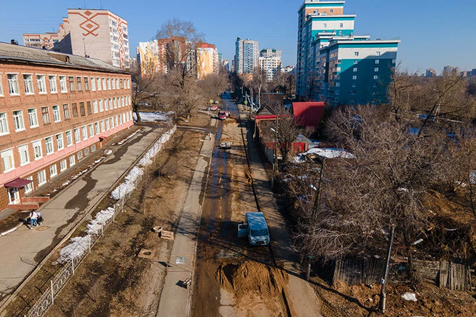 Улица Нижняя в Ижевске