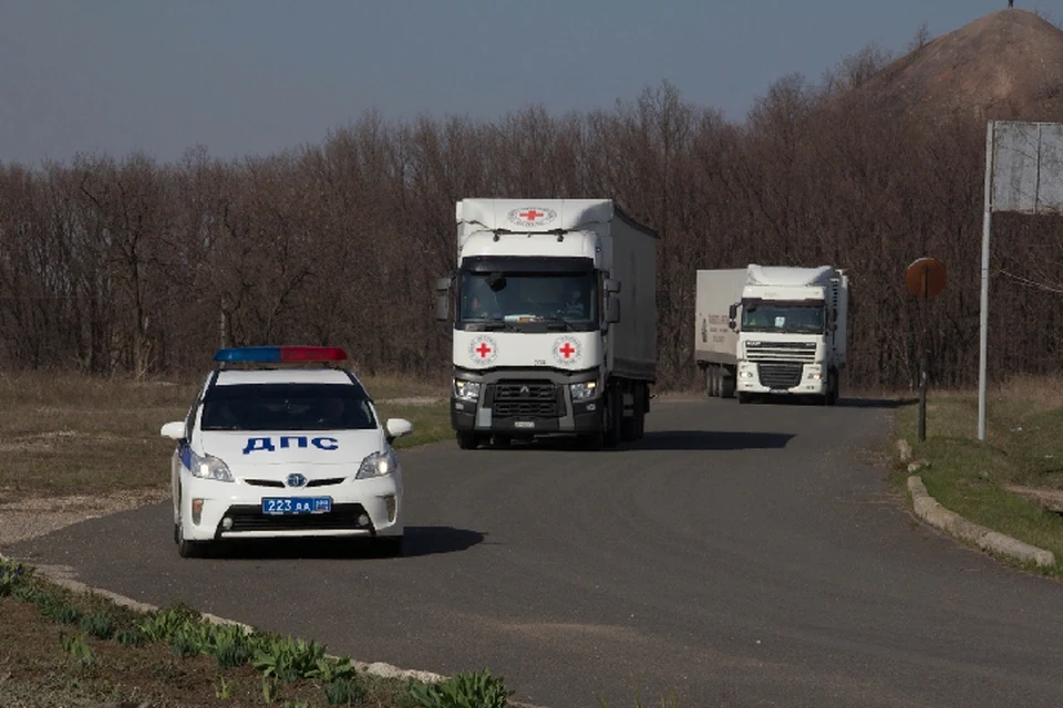 В феврале Украина сорвала поставку гуманитарной помощи ООН и Красного Креста через единственный работающий сейчас в ДНР пункт пропуска «Еленовка», расположенный возле Донецка