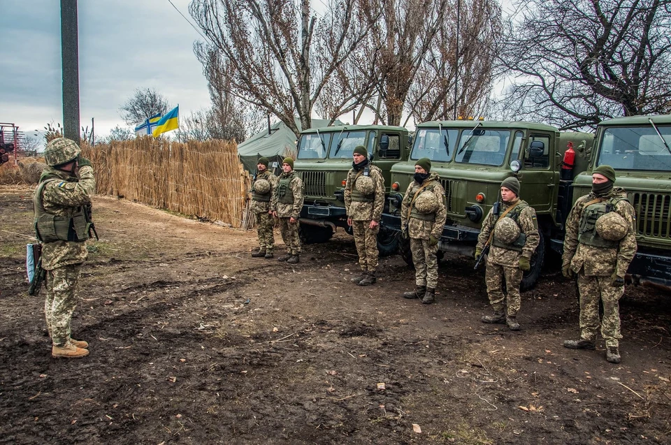 Украина продолжает войну в Донбассе. Фото: «ООС»