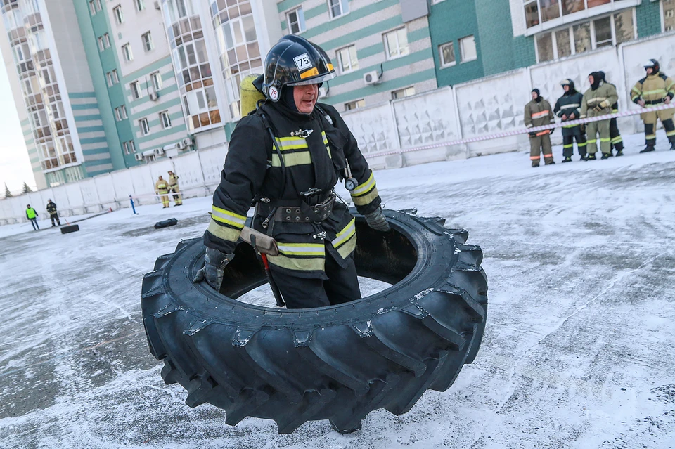 В Барнауле прошел турнир среди пожарных.