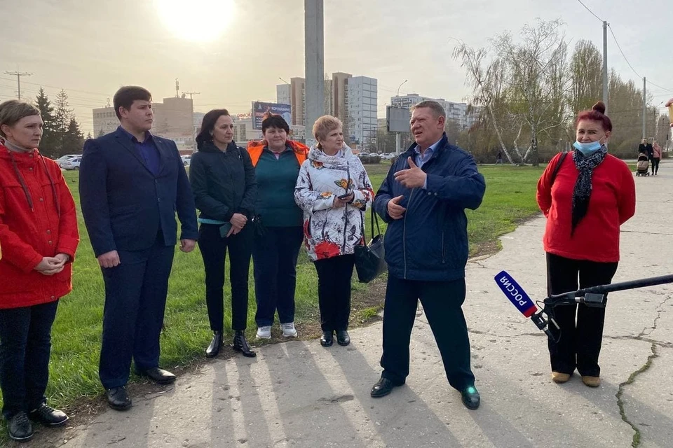 Николай Панков и жители Балакова обсудили концепцию развития будущего парка