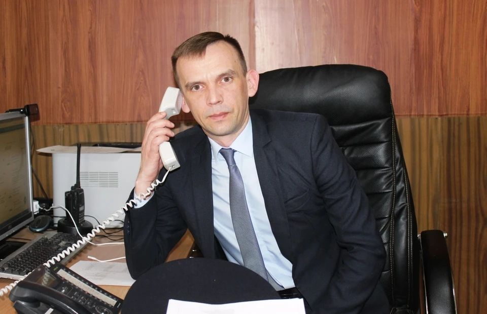 По данным "КП", силовика зовут Антон Рожин. Фото: МО МВД России Алапаевский