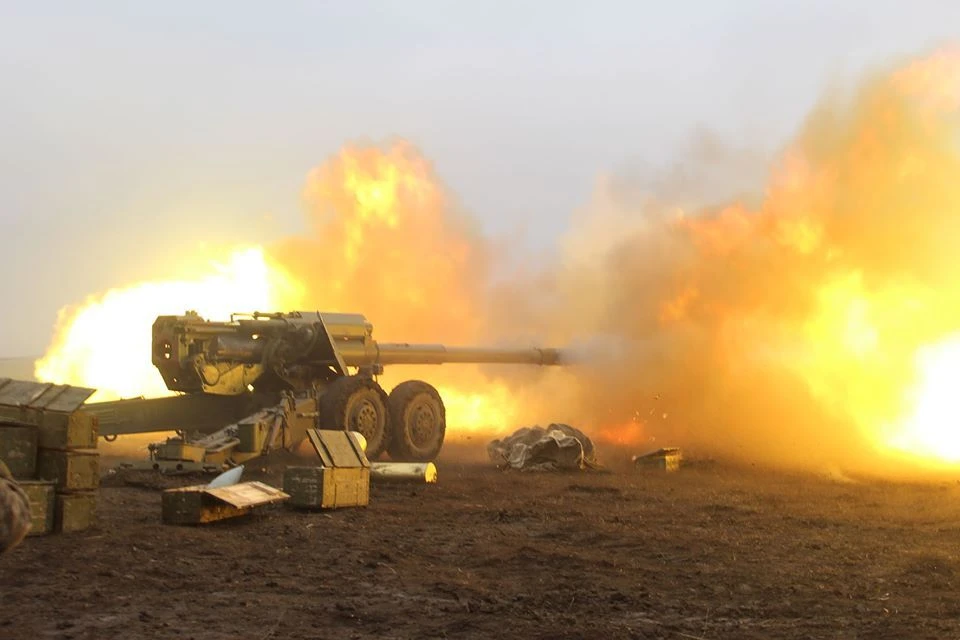 Боевики ВСУ вели прицельный огонь на Дебальцевском направлении. Фото: пресс-центр штаба ООС