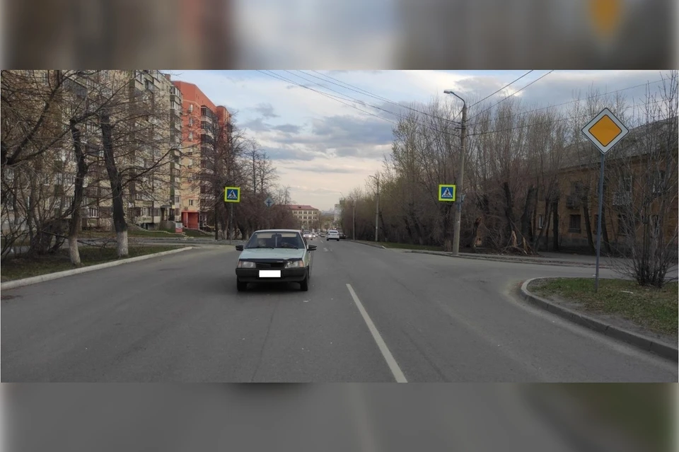 За рулем ВАЗ находился мужчина 30 лет. Фото: ГИБДД Челябинска