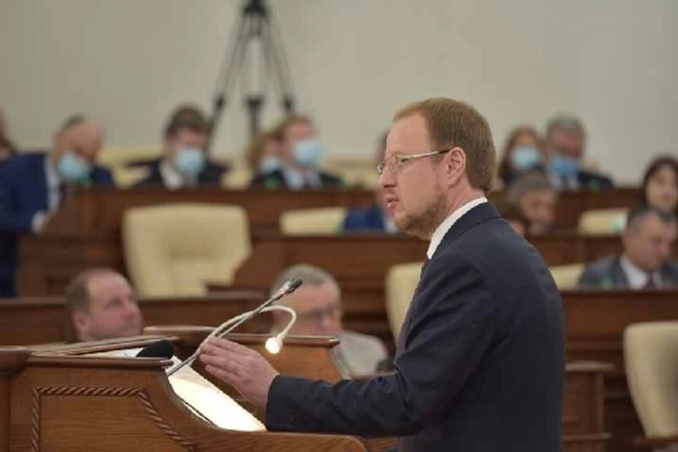 Виктор Томенко на отчете