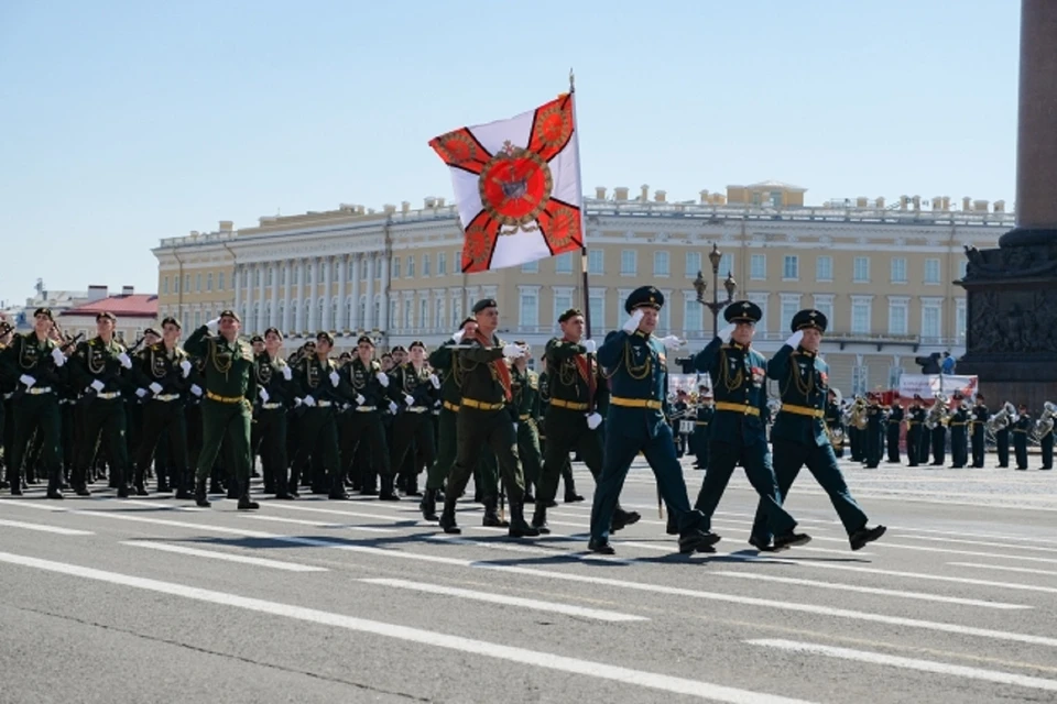 Генеральная репетиция Парада Победы 9 мая 2021 года в Ростове-на-Дону