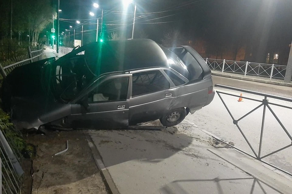 В аварии никто не пострадал.