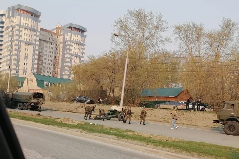 Военная техника будет задействована во время Парада Победы.