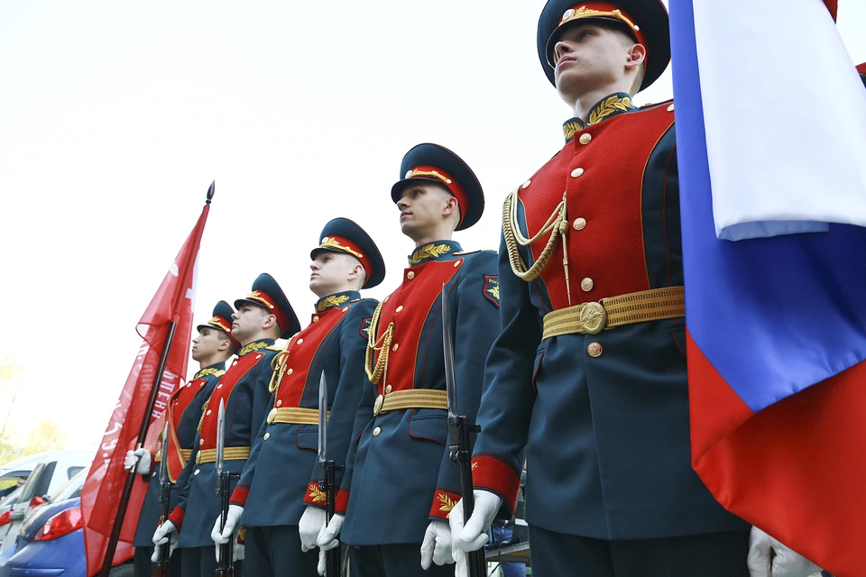 В Барнаула началось празднование 9 мая.