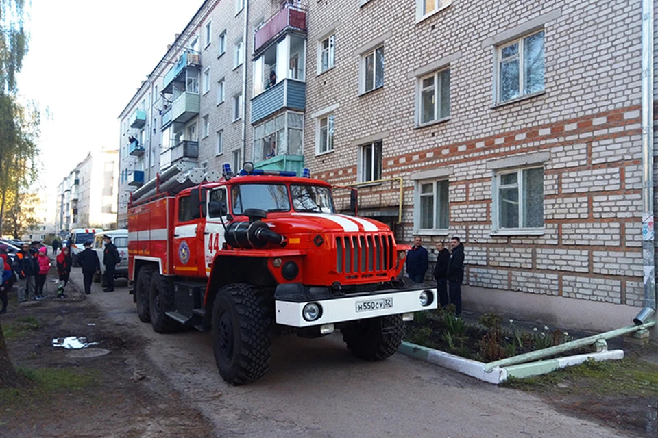 Пожар на улице Калинина случился вечером 9 мая.
