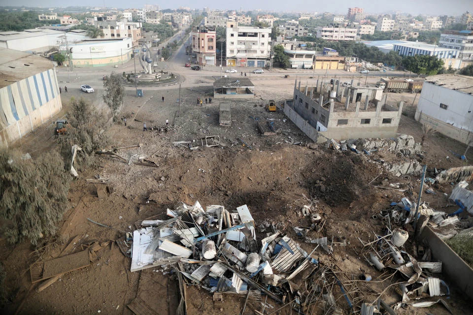 Сектор Газа за прошедшую ночь выпустил более 200 ракет по Израилю