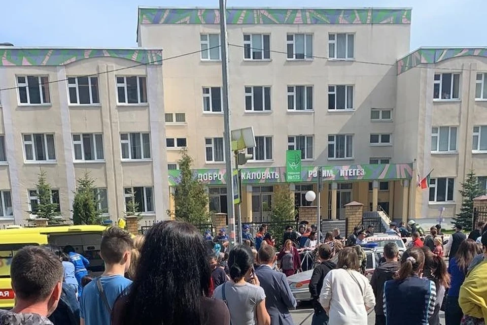 Школьники были в истерики от выстрелов и взрывов Фото: предоставлено "КП"