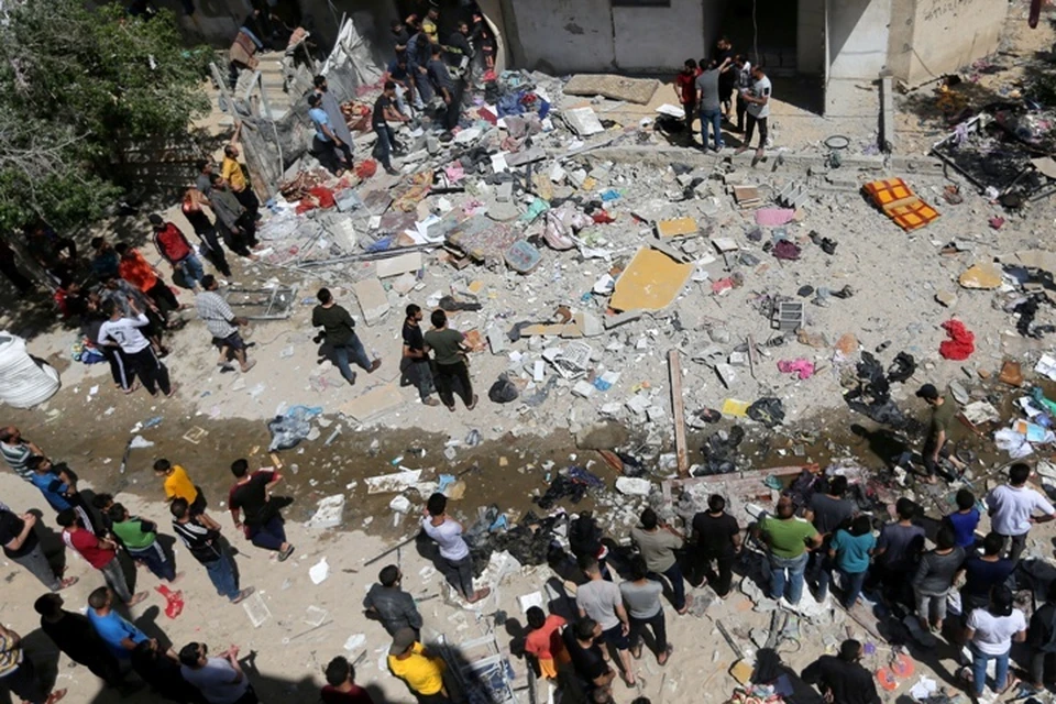 Жертвами израильских авиаударов по сектору Газа стали 65 палестинцев