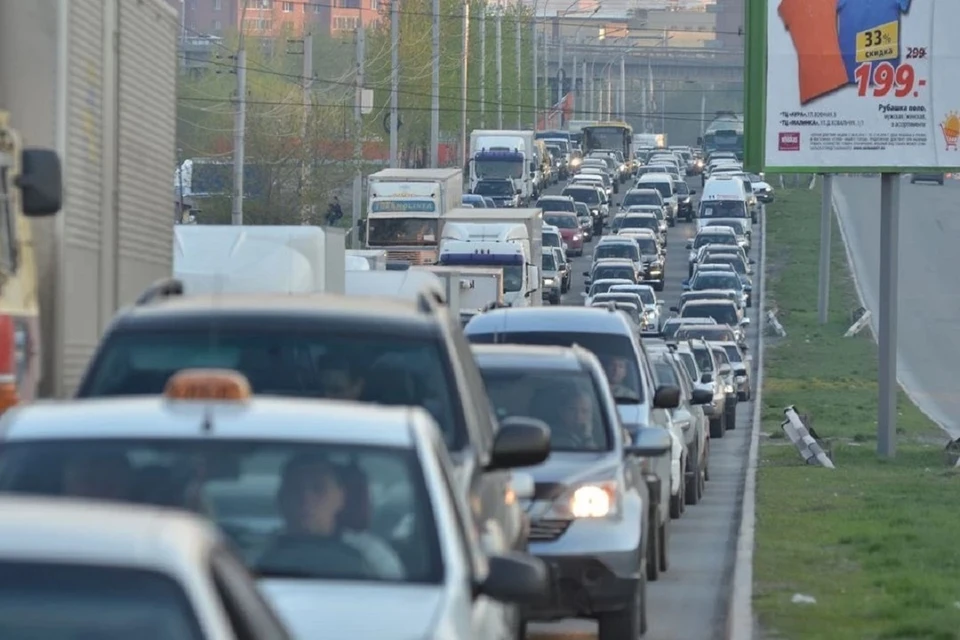 Пробки в Новосибирске на утро 18 мая 2021 года достигли 6 баллов.
