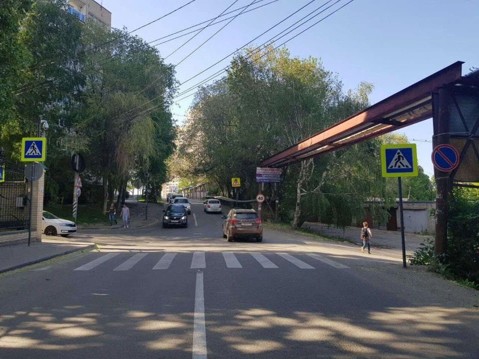 На Лунной иномарка сбила женщину с ребенком