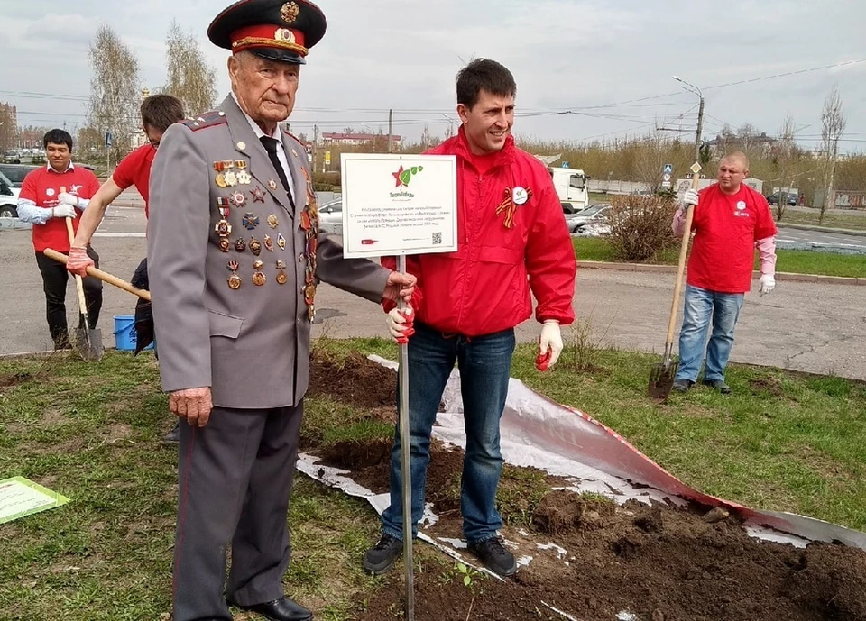 Ни одно патриотическое мероприятие не обходилось без участия ветерана