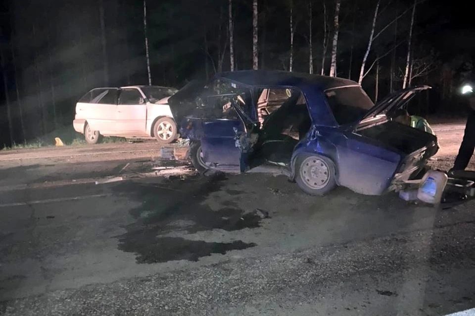 Страшная авария унесла жизнь человека. Фото: ГУ МВД по Новосибирской области.