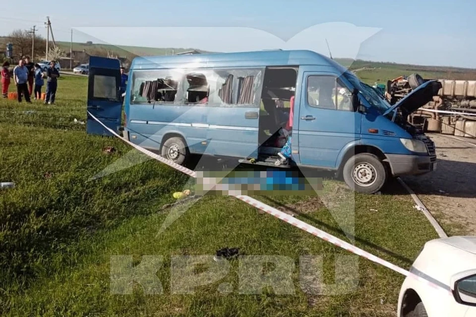 Фото предоставлено очевидцами ДТП