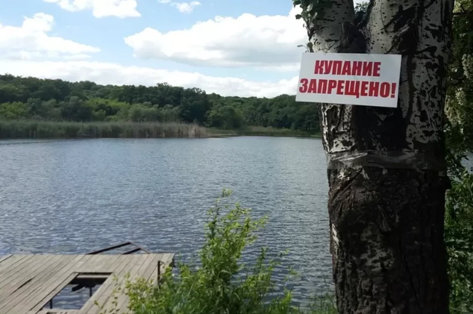 В Донецка многие водоемы непригодны для купания. Фото: Администрация города Донецка
