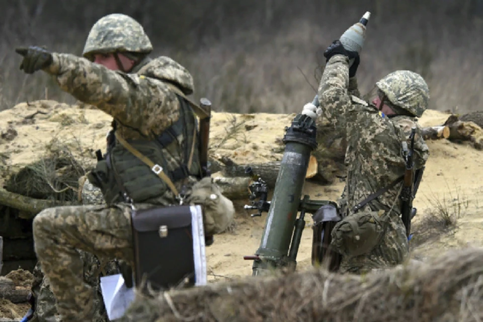 На обстрелы населенных пунктов ЛНР украинские военные израсходовали 947 мин и больше 2 тысяч снарядов для гранатометов. Фото: штаб «ООС»