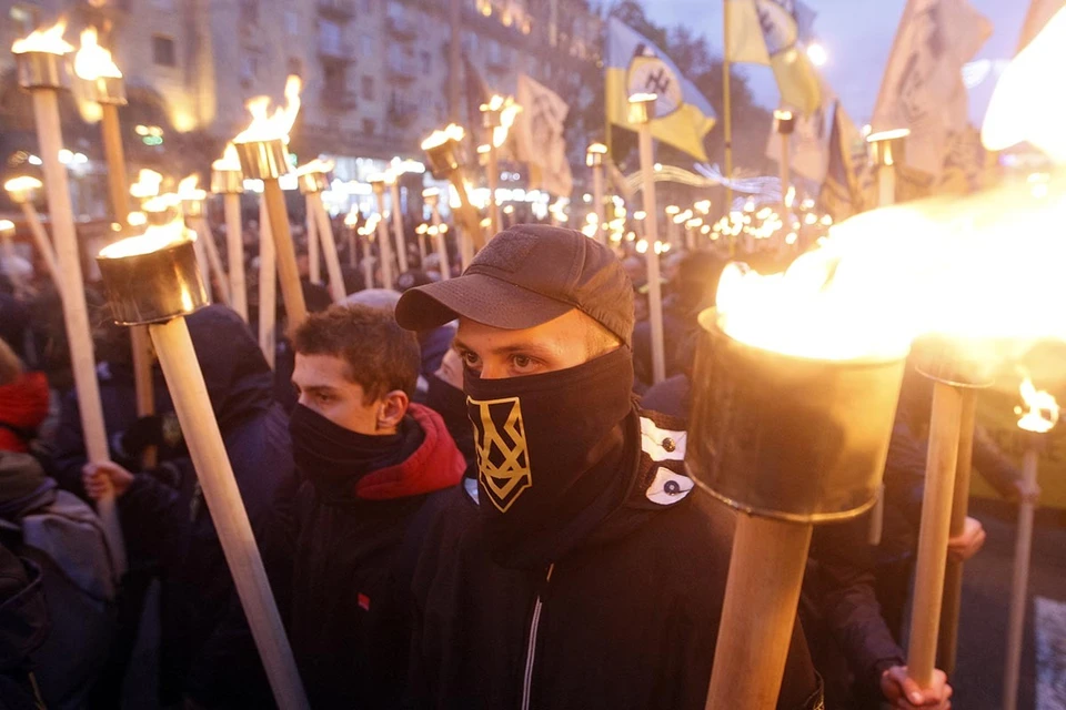 Ежегодно 1 января проводятся факельные шествия в день рождения Бандеры