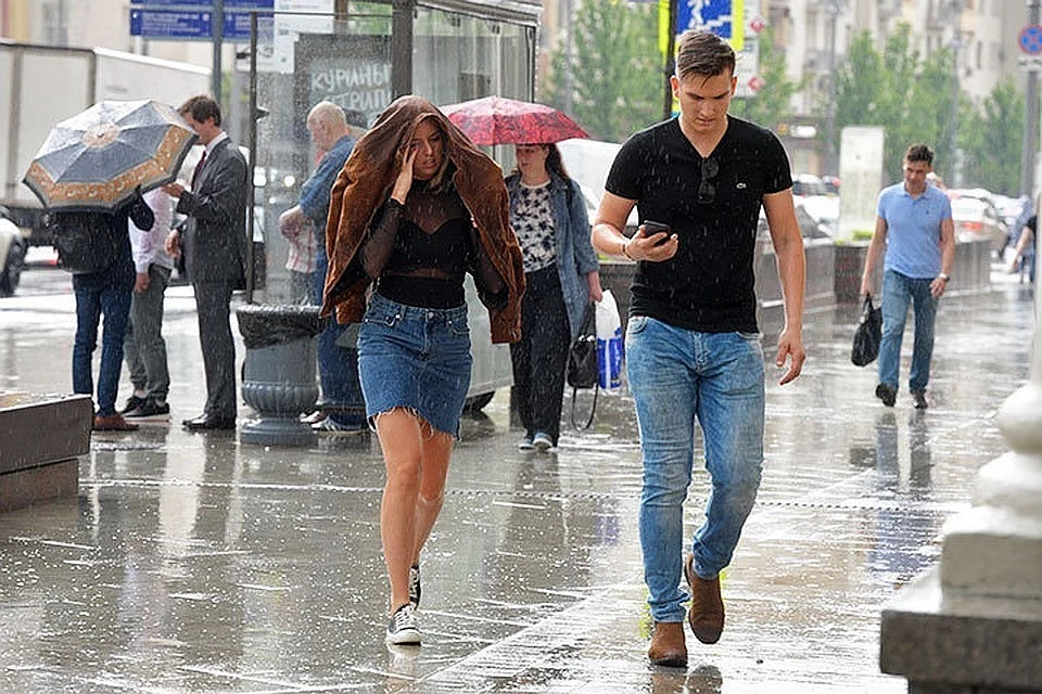 В Москве с 6 июня 2021 ожидаются летние дожди