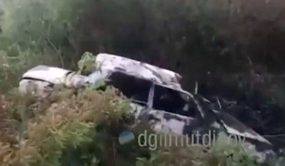 Пенсионер съехал в кювет, где произошло возгорание автомобиля.